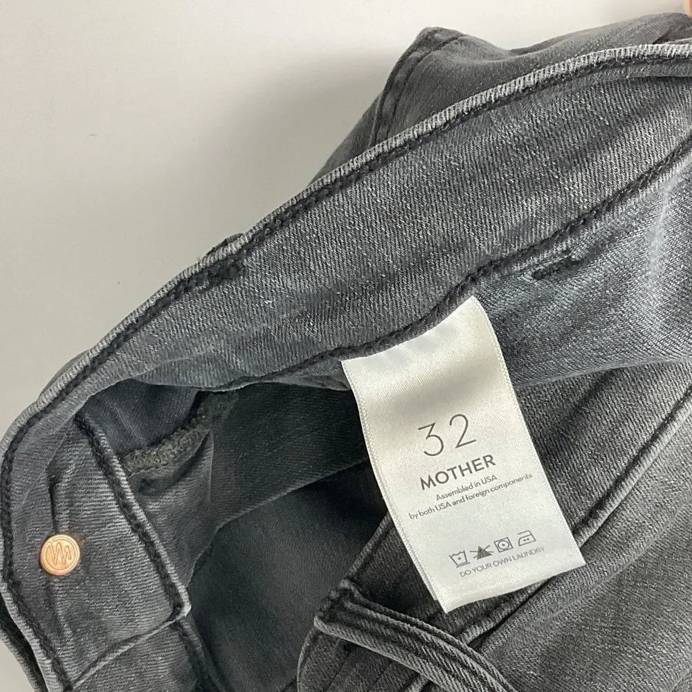 MOTHER The Wrapper Patch Springy Ankle Jeans - Picture 8 of 10